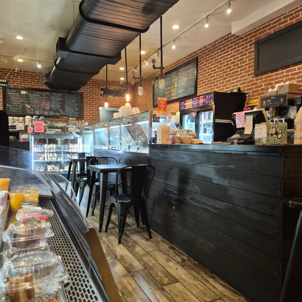 Sunset Bagels Cafe and Grill in Brooklyn, NY.